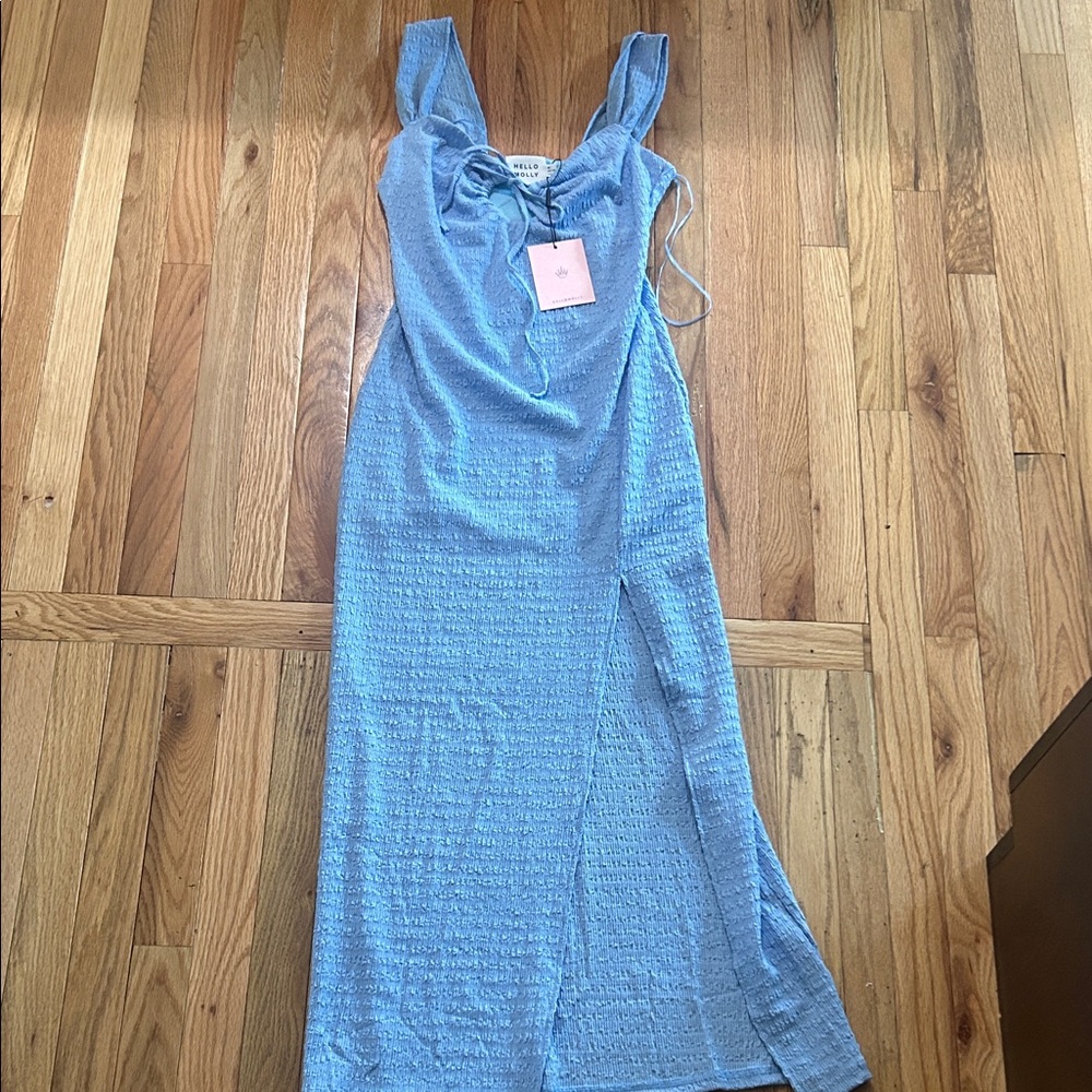 Hello Molly Light Blue Maxi Dress